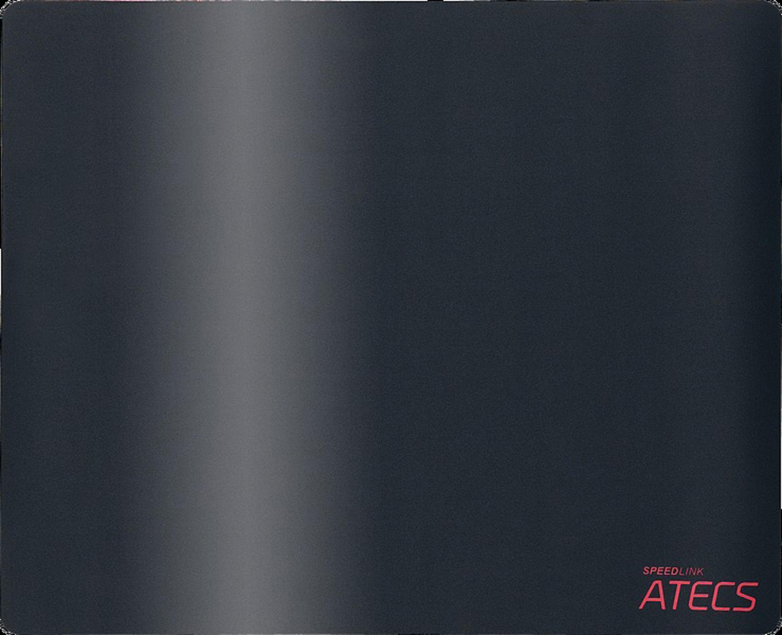 Mousepad nero con il logo Speedlink ATECS in basso.