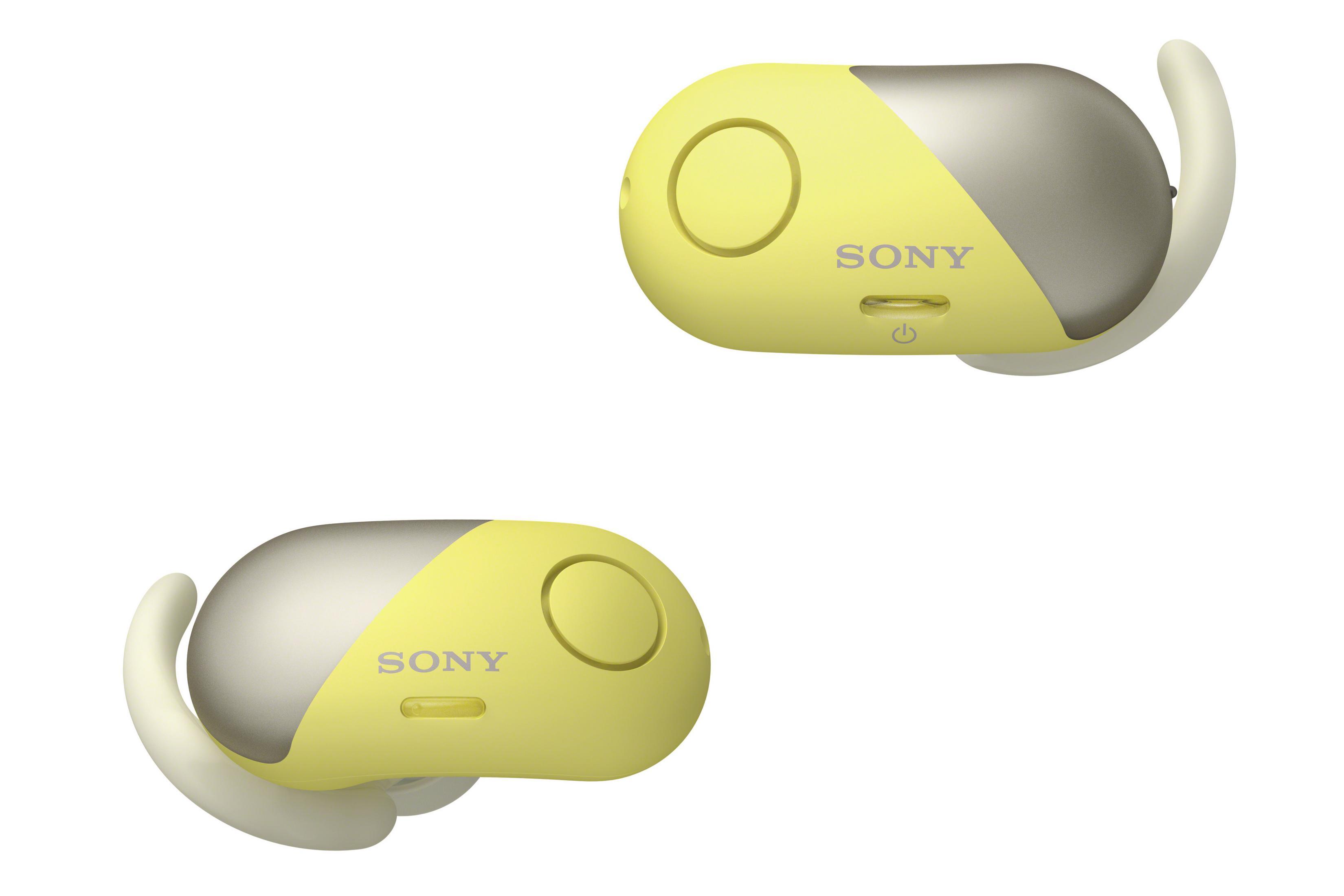 SONY Gelb 700N Y Kopfhörer WF-SP GELB, In-ear Bluetooth