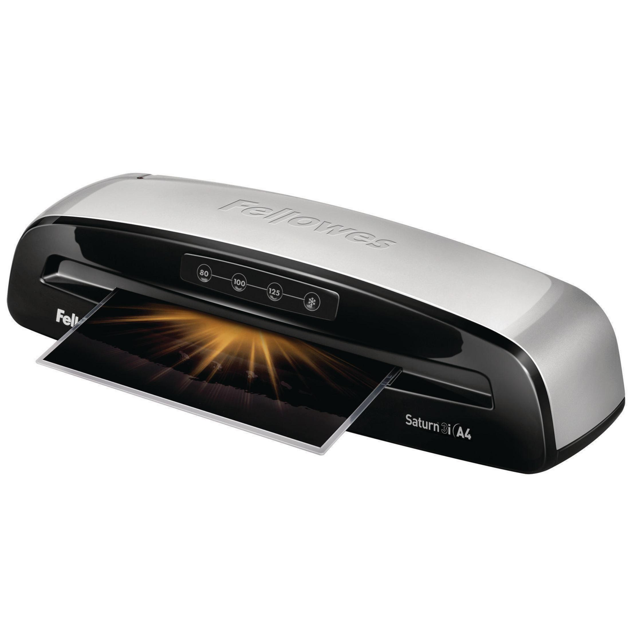 Laminator FELLOWES LAMINATOR SATURN 3I A4 Szaro-czarny