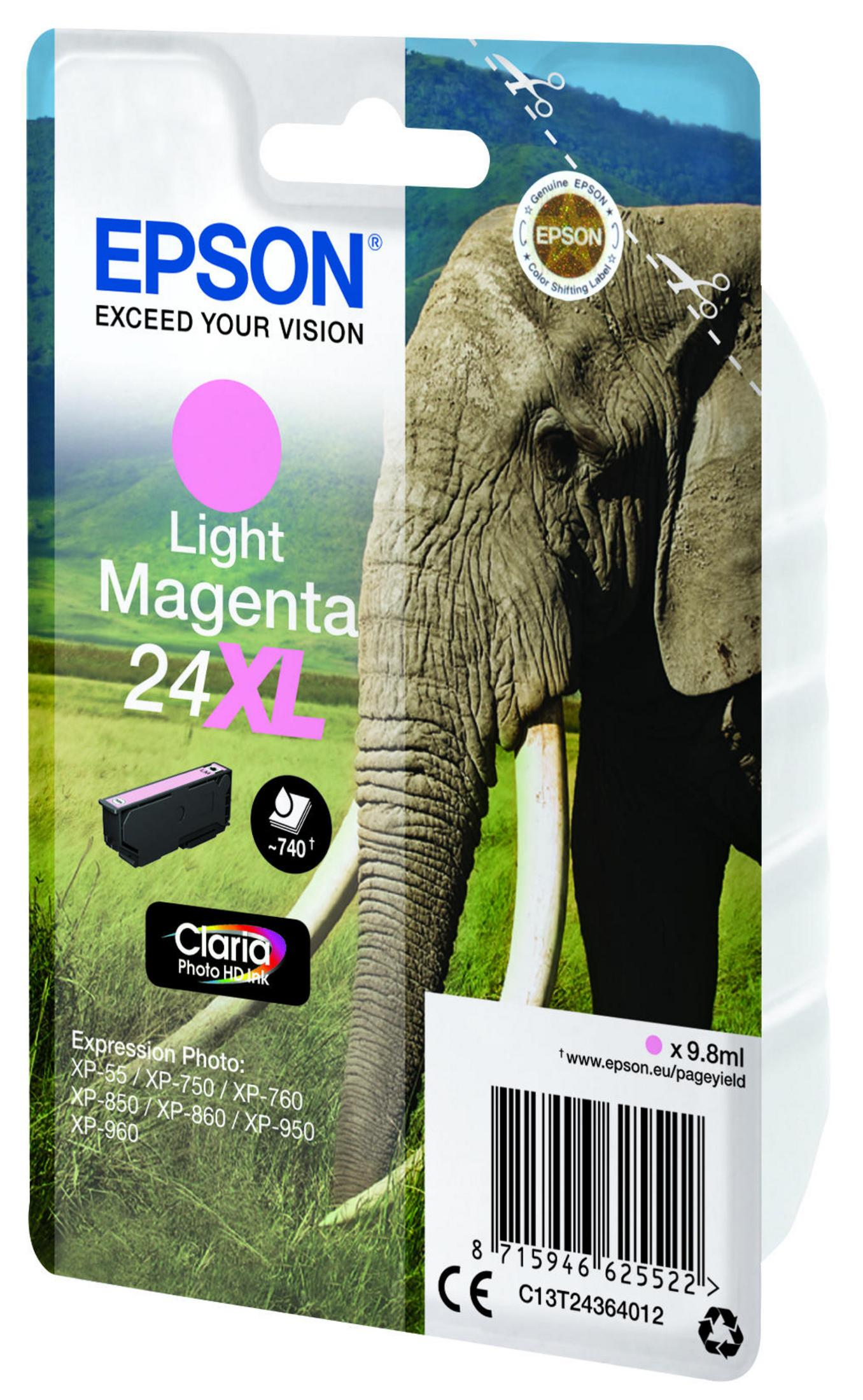EPSON 24XL Tinte photo magenta (C13T24364012)