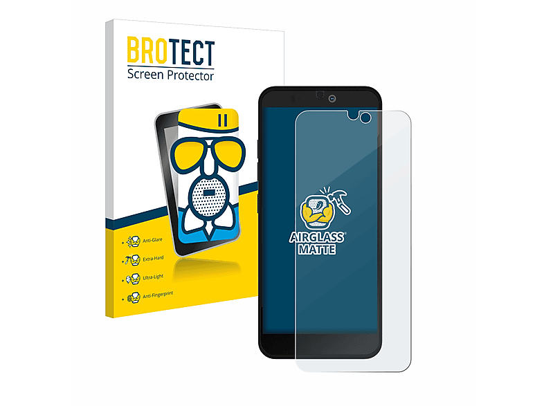 BROTECT 3 Plus) Airglass Fairphone Schutzfolie(für matte