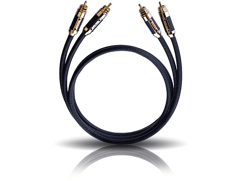OEHLBACH 13835 XXL BLACK CONNECTION 2X1,75M MASTER SET, Cinchkabel, 175 cm