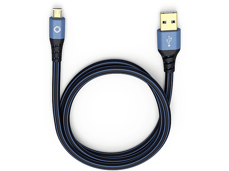 5 USB-A/MICRO-B 5,00M, OEHLBACH 9334 2.0 USB-Kabel, PLUS USB m