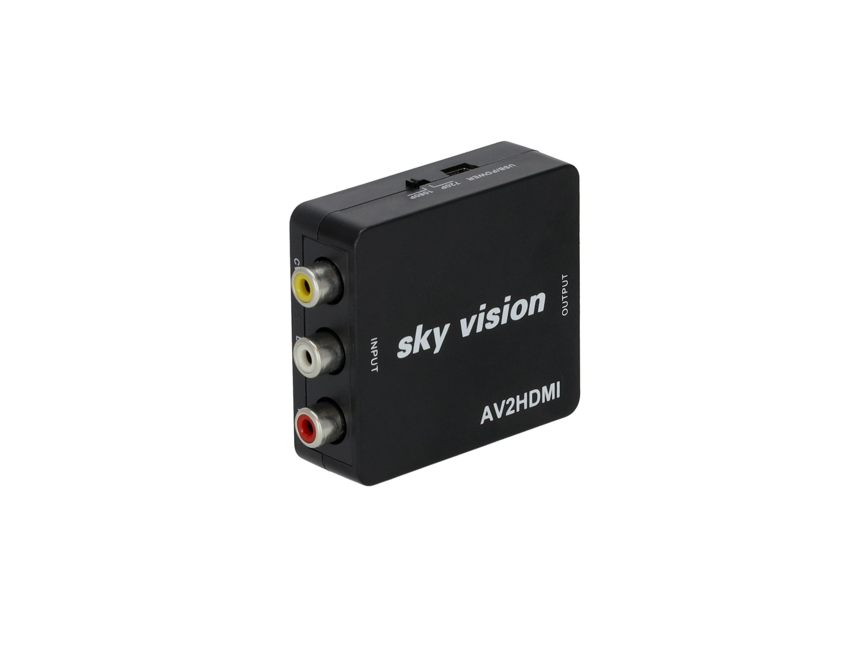 V1216 RCA HDMI ZU Konverter VISION HRC SKY 03 KONVERTER,