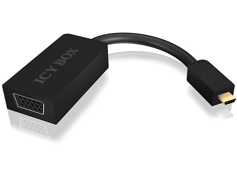 ICY BOX IB-AC 503 HDMI (MICRO D-TYP) ZU VGA ADAPTER, Adapter, 152 mm