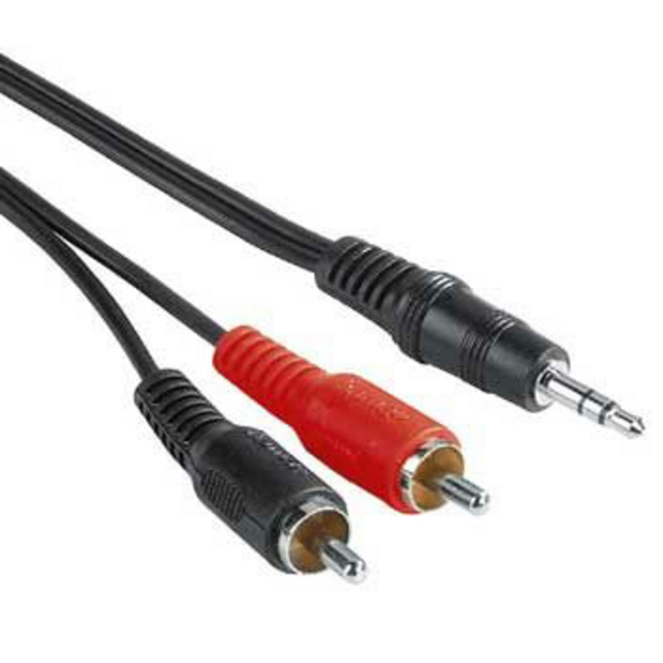 Kabel, Audio 030455 2 HAMA VE.KA.3,5MM/2CI m 2M,