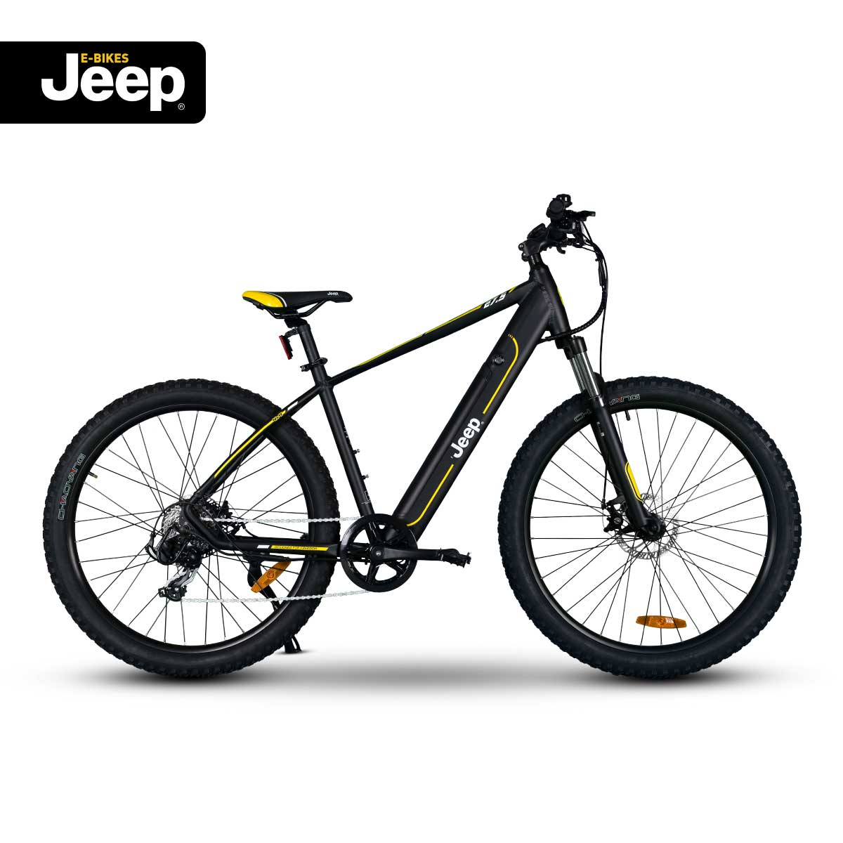JEEP E-BIKES E-Bike (Laufradgröße: MHR 27,5 black) Tourney Zoll, Laufräder, 7000. Mountain 27,5\