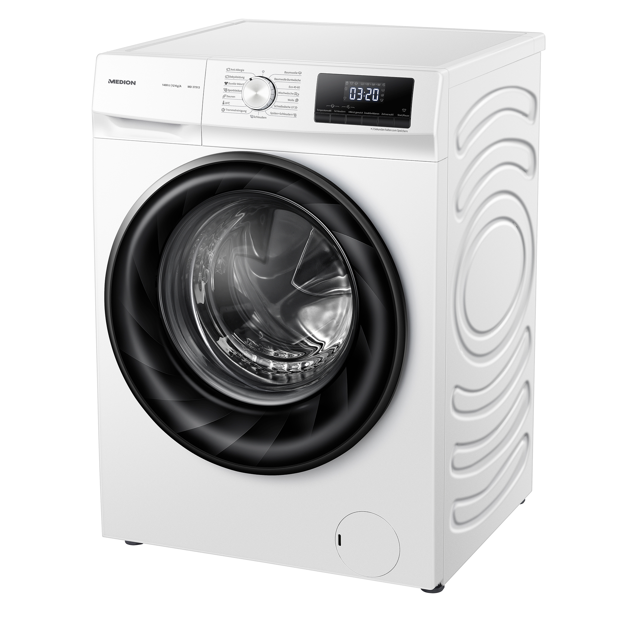 37513 Waschmaschine MEDION (12 A) kg, MD
