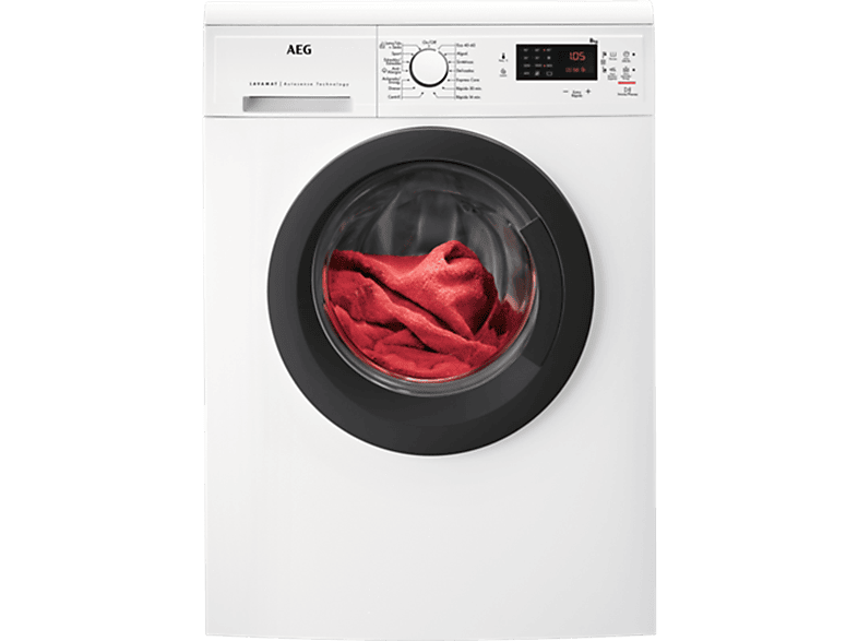 Lavadora AEG LFA5182RE carga frontal 8 Kg 1200 rpm 14 programas clase A blanco