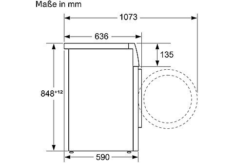SIEMENS WG 44 G 2040 iQ500 Waschmaschine (9 kg, 1351 U/Min., A) | SATURN