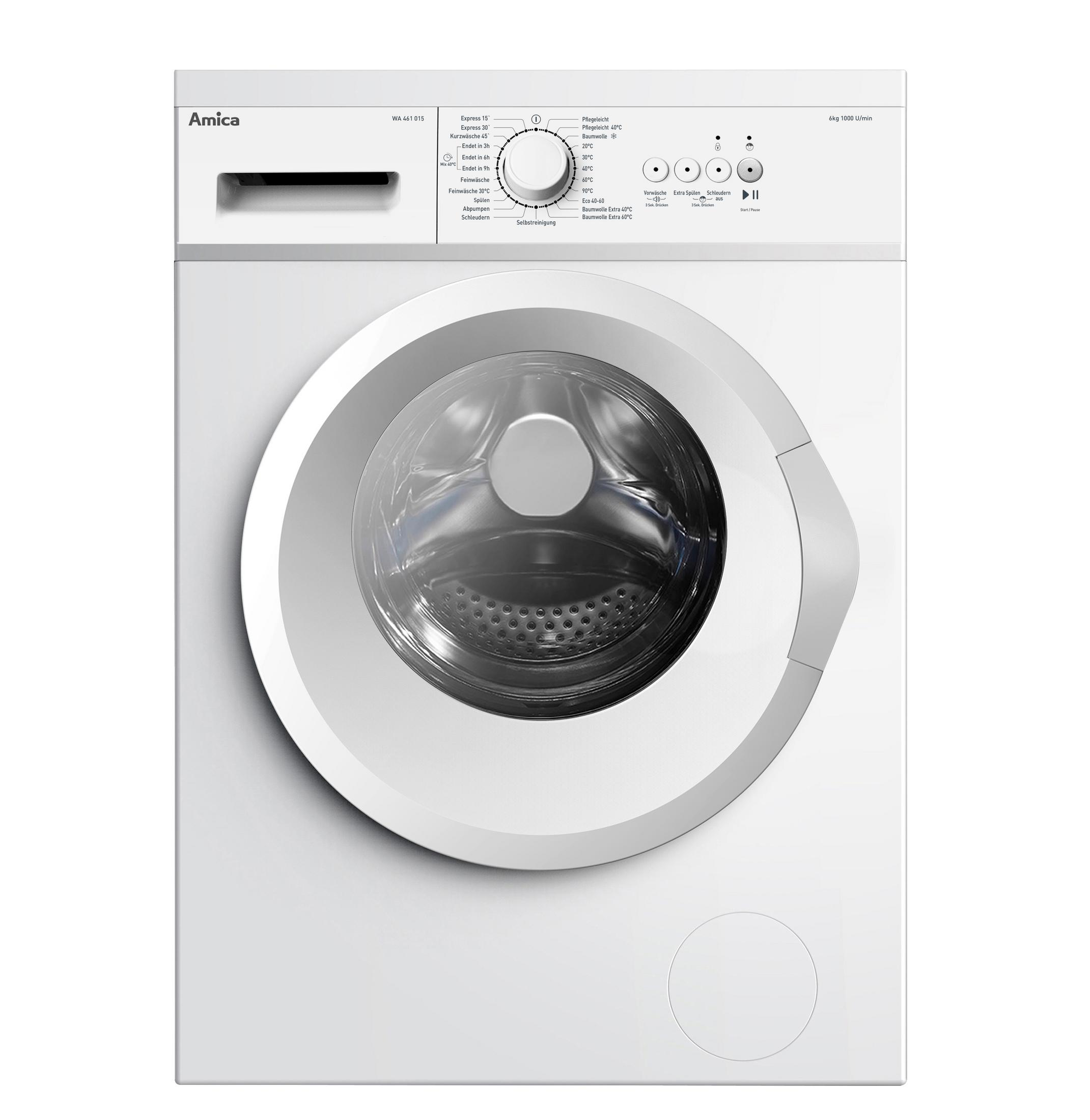 kg, U/Min., (6 E) Waschmaschine 461 015 AMICA WA 1000