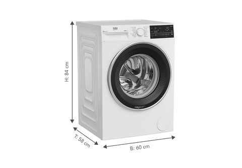 BEKO B 5 WFT 89418 | 1400 W MediaMarkt Waschmaschine A) (9 U/Min., kg