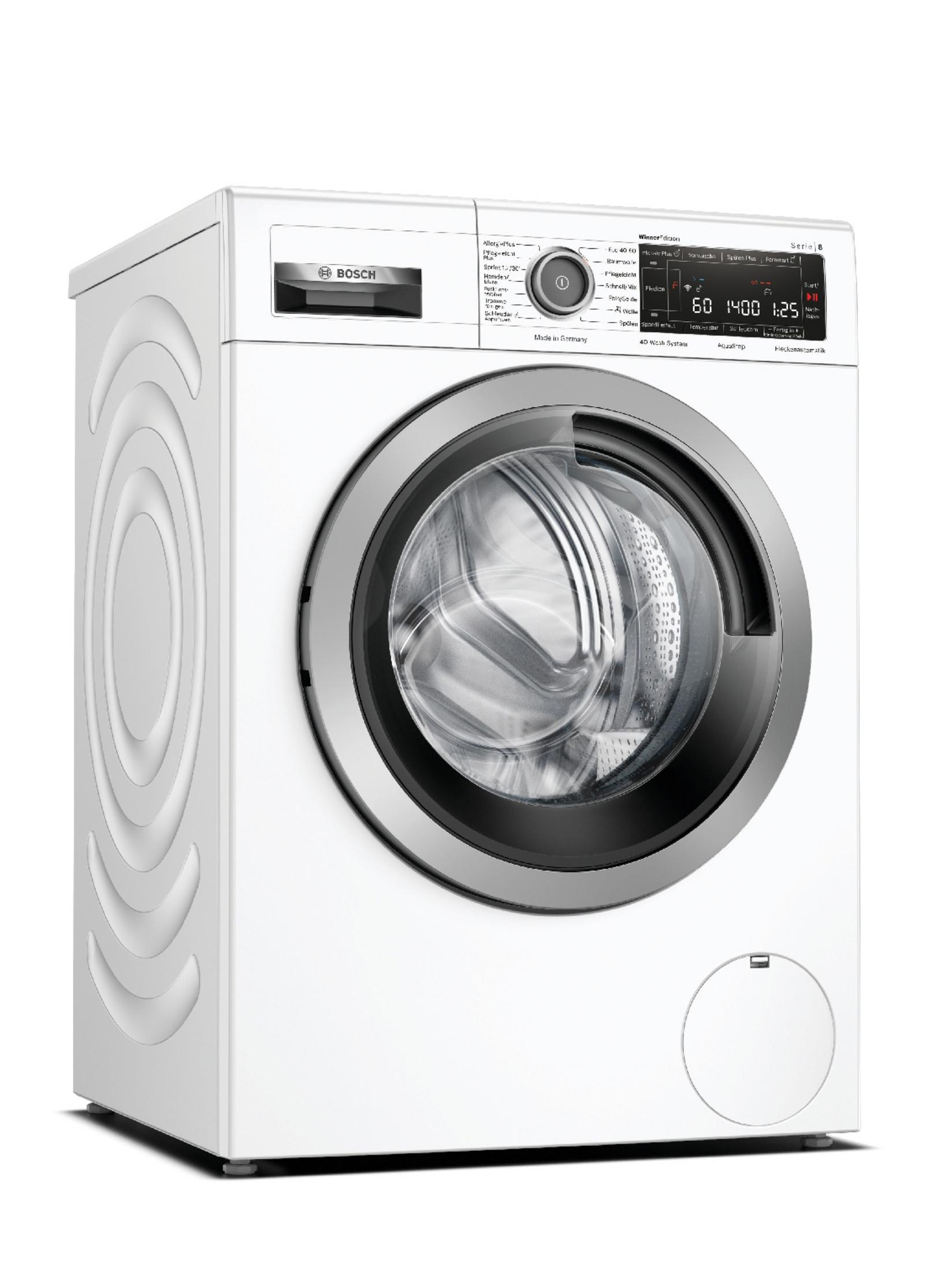 Waschmaschine (9,0 MWIN 1400 28 BOSCH U/Min., kg, WAV A)