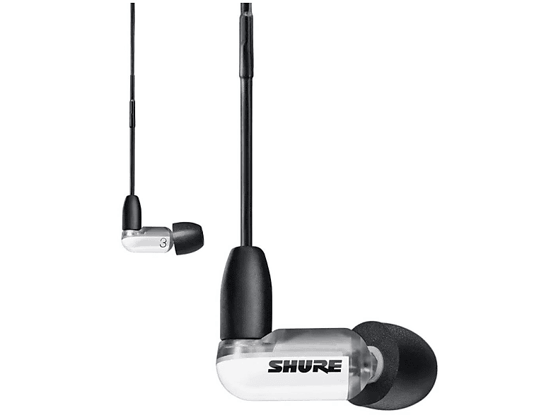 WEISS, In-ear SHURE Weiß 3 AONIC Kopfhörer