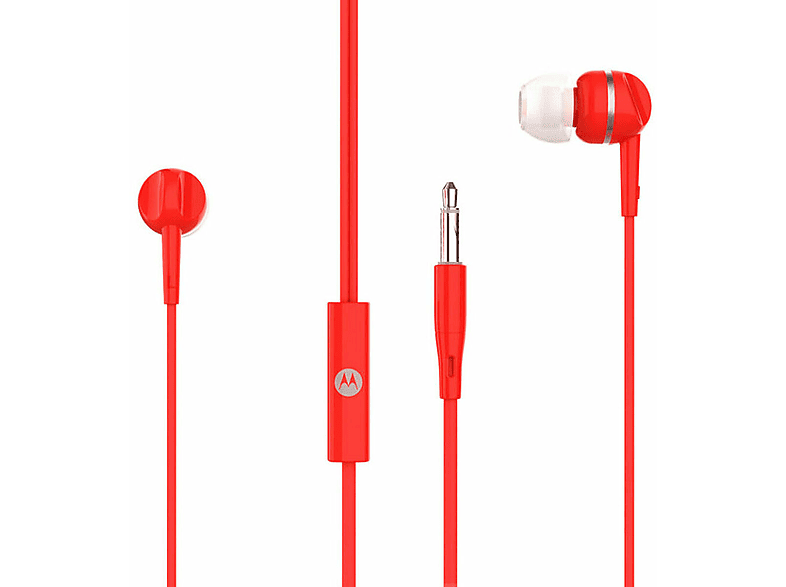 Auriculares de bot n PACE105RD MOTOROLA Intraurales Rojo