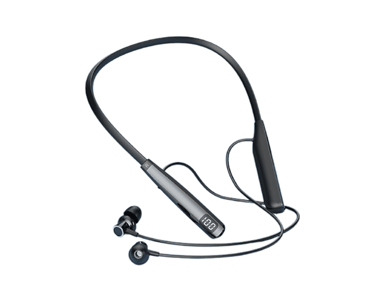 Housoutil Sport-Headset - Halshängende Ohrhörer Mit Mikrofon