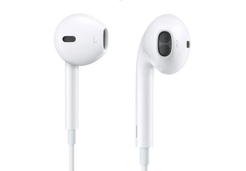 Klinke, Mikrofon Kopfhörer MediaMarkt iPhone AUX Headset Kopfhörer iPad Stereo 8 In-ear Für FIRELIA Weiß 5 EarPods 3,5 7 | 6