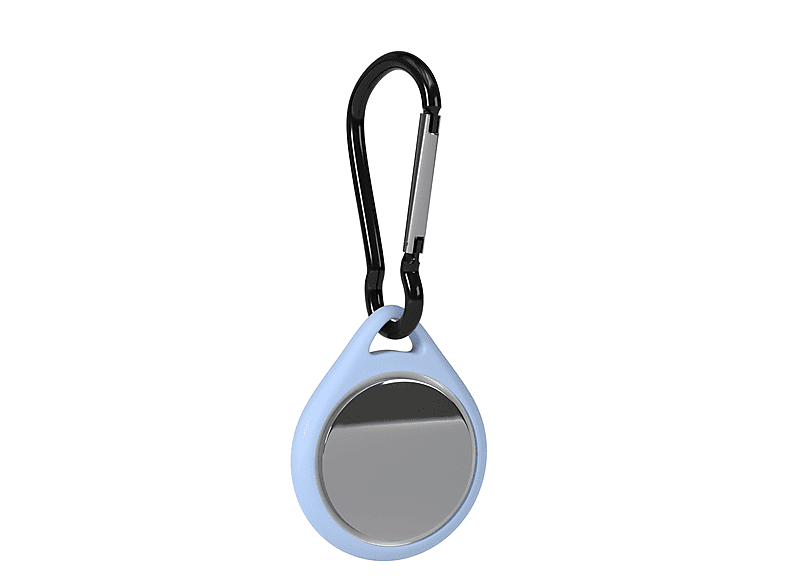 EAZY CASE AirTag Case Anhänger Hülle, Sleeve, Apple, AirTag, Hellblau SATURN