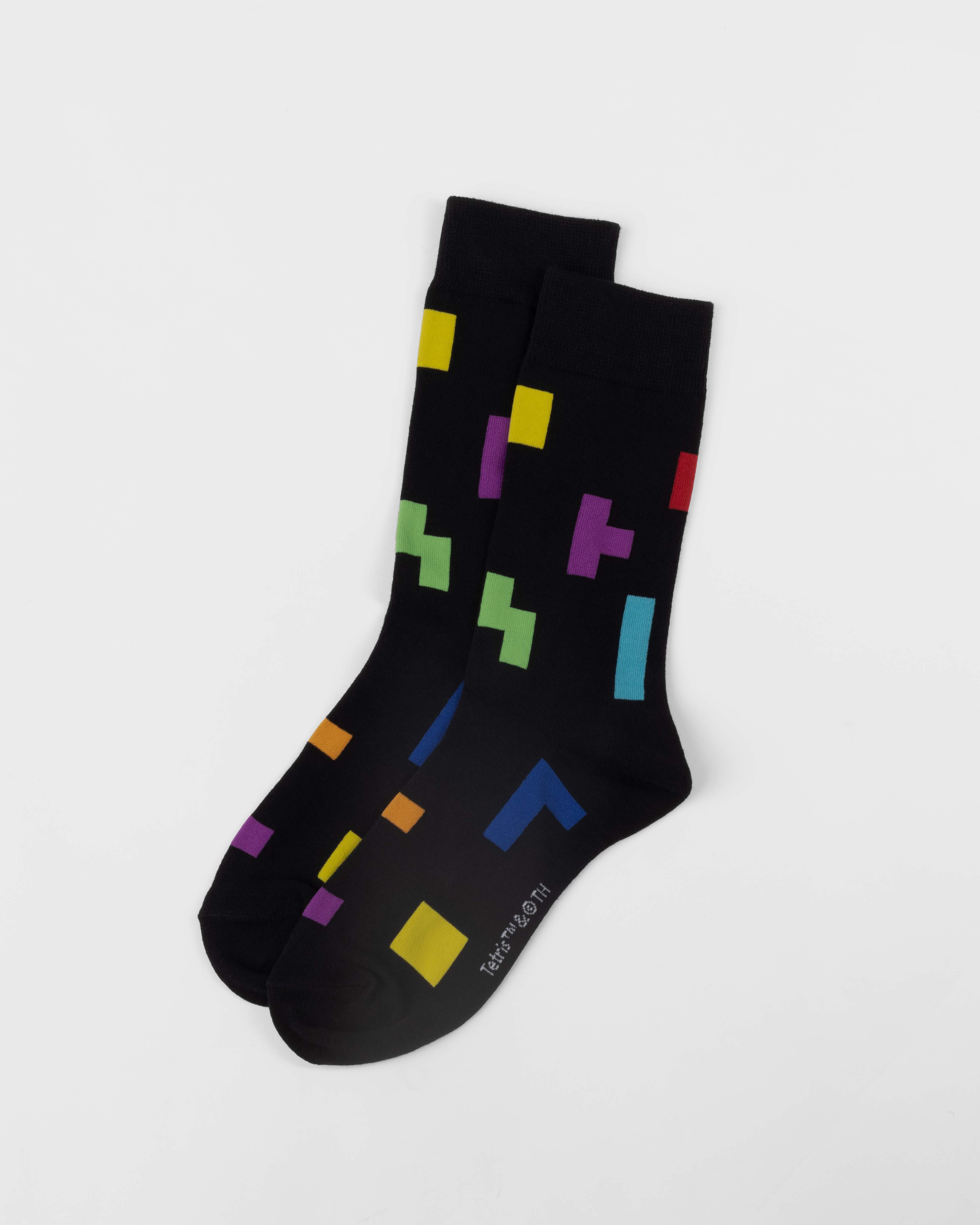 Tetris Socken Pattern\