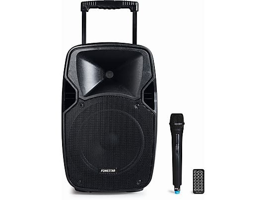 Altavoz inalámbrico - FONESTAR Malibu-110L, 20 W, Bluetooth, Hasta 5 horas, Negro