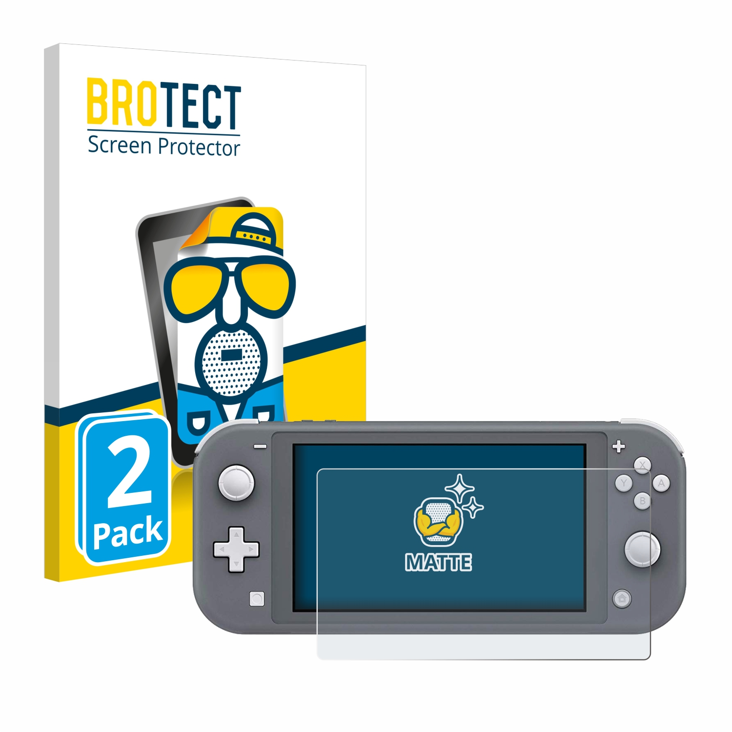 Lite) Schutzfolie(für 2x matte BROTECT Switch Nintendo