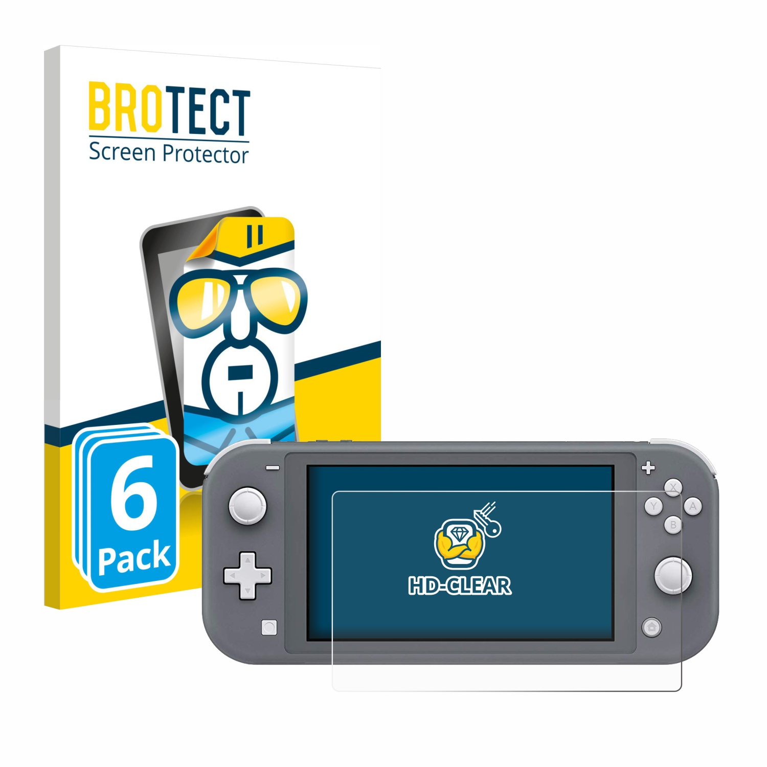 Schutzfolie(für klare 6x Lite) BROTECT Switch Nintendo