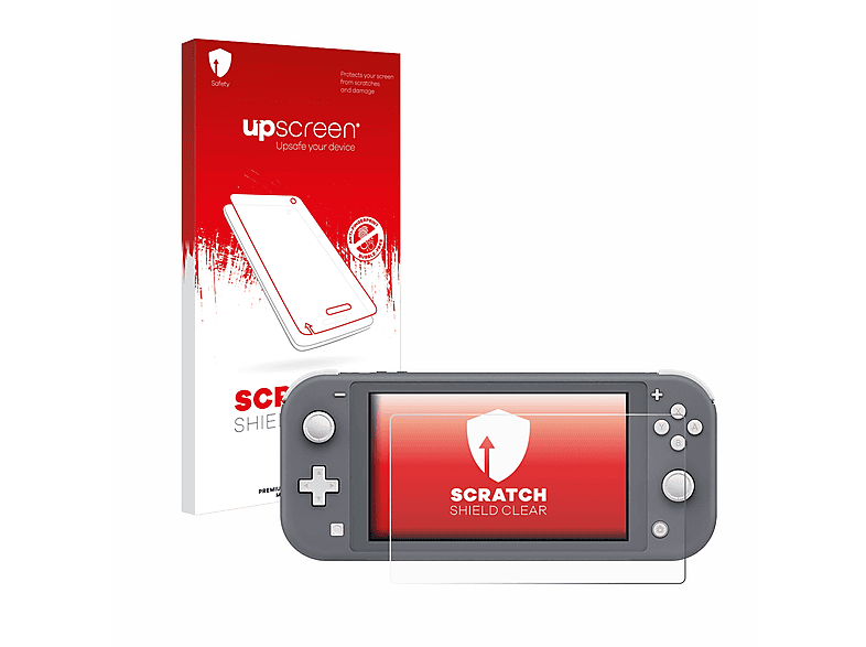 UPSCREEN Kratzschutz klare Schutzfolie(für Nintendo Lite) Switch