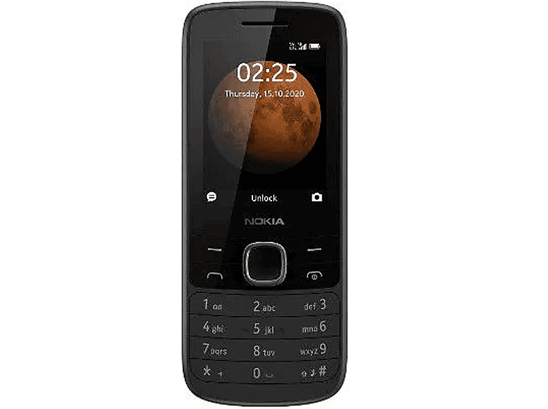 NOKIA HMD GLOBAL 225 DS 4G black 0,06 GB Schwarz Dual SIM