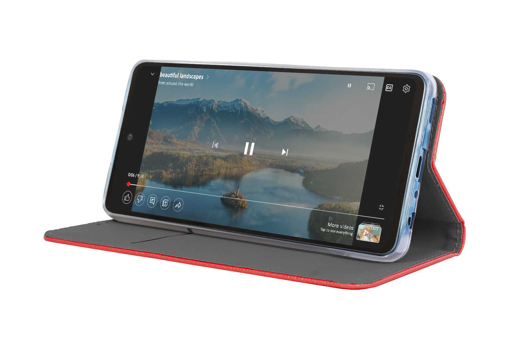 MTB MORE ENERGY Smart 12C, Rot Bookcover, Klapphülle, Redmi Magnet Xiaomi