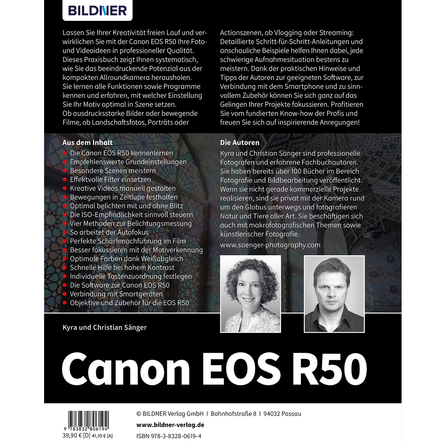 EOS - Das Kamera Ihrer Canon R50 Praxisbuch umfangreiche zu
