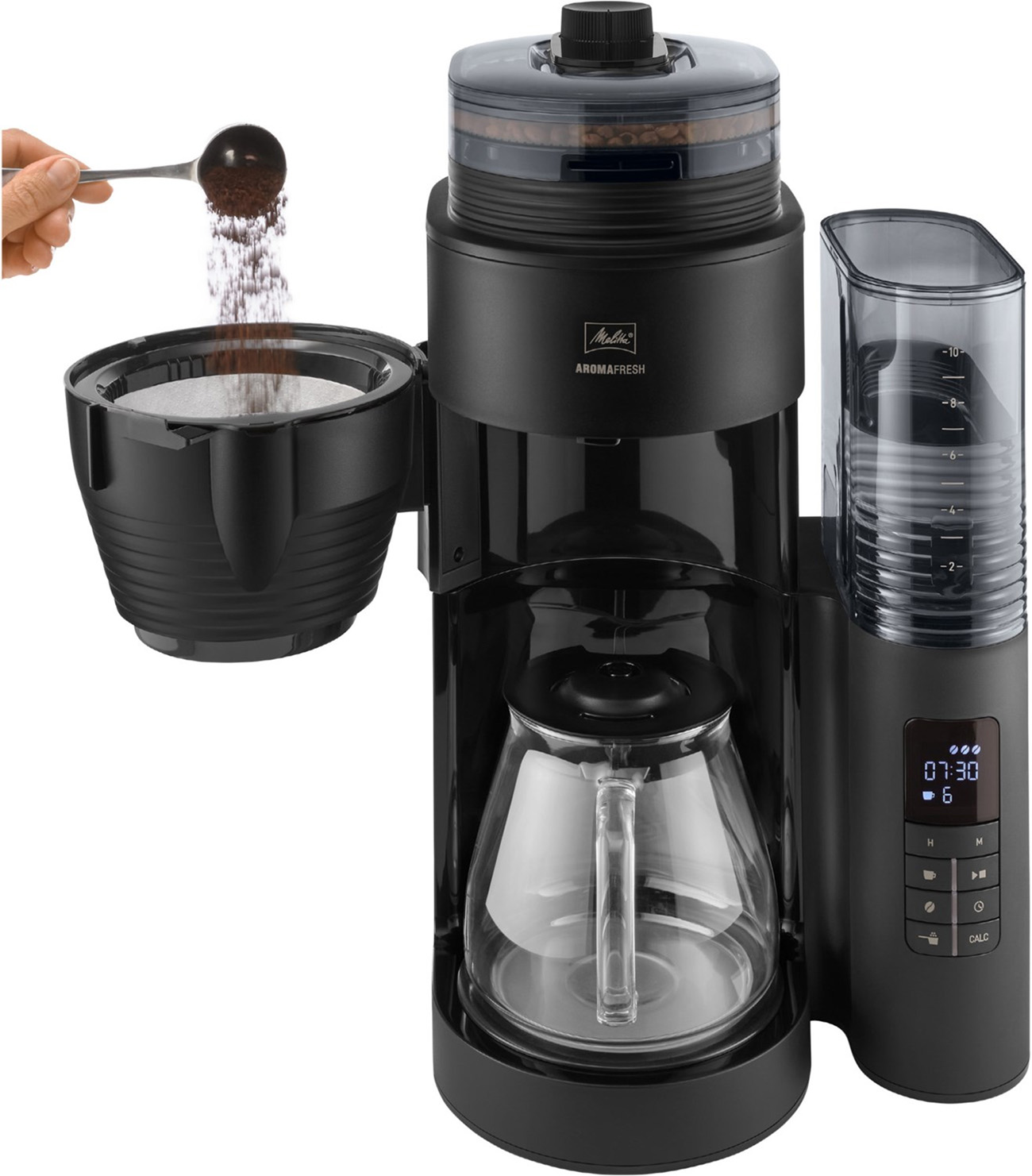 MELITTA Kaffeemaschine schwarz 1030-05 AromaFresh