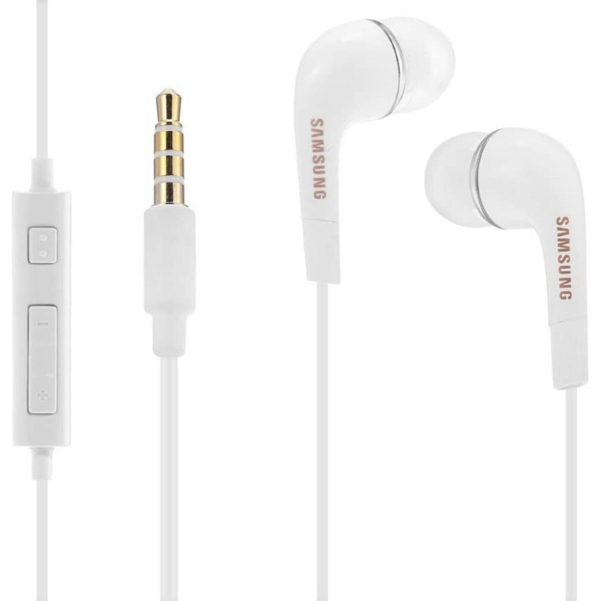 Kopfhörer Stereo Klinke AUX Samsung SAMSUNG Stecker, Weiß In-Ear EHS64 In-ear Headset Kopfhörer 3,5mm Original