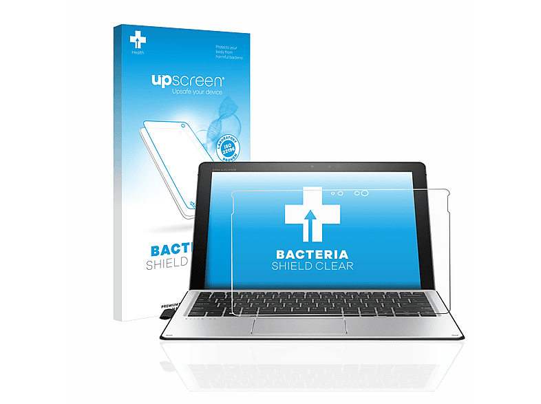 UPSCREEN antibakteriell klare Schutzfolie(für HP Elite x2 1012 G2)