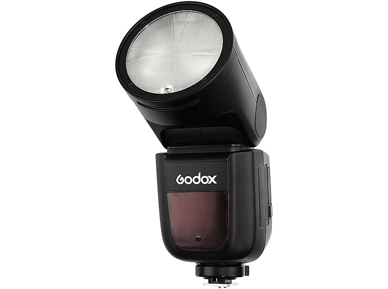 GODOX V1 - Rundkopf Blitz für Pentax Systemblitzgerät mit Rundreflektor für Pentax (automatisch, manuell)