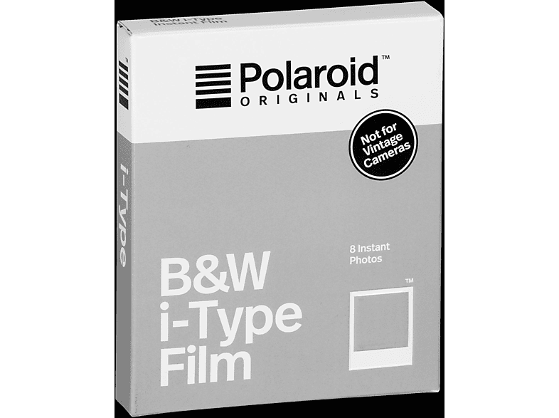 mm, glänzend, 79 x Minuten I-TYPE 10 004669 Bildbereich: Oberfläche: B&W 5 Entwicklungsdauer: Schwarzweißfilm, POLAROID Rahmen, bis FÜR 79 FILM Film Weißer