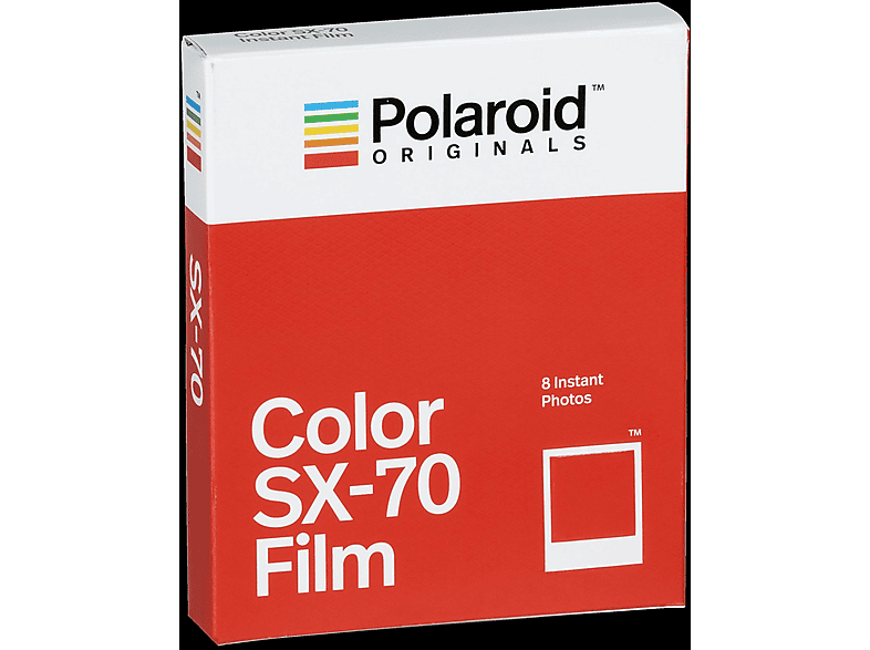 POLAROID 004676 COLOR FILM FÜR SX-70 Film Farbfilm, Bildbereich: 79 x 79 mm, Weißer Rahmen, Oberfläche: glänzend, Entwicklungsdauer: 10 bis 15 Minuten