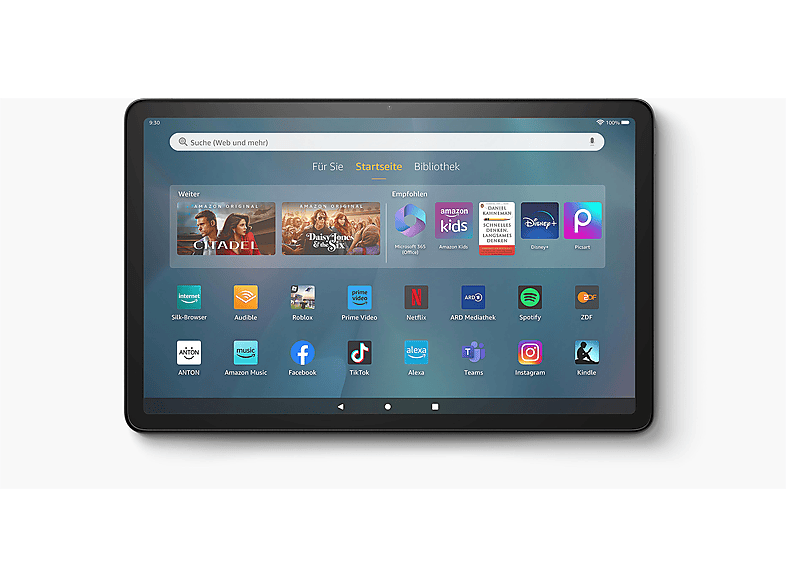 AMAZON FIRE MAX 11 TABLET MT8183 64GB W/GREY W/ADS, Tablet, 64 GB, 11 Zoll, Grau
