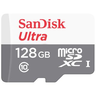 SANDISK 173464 MICROSDXC ULTRA 128GB, Micro-SDXC Speicherkarte, 128 GB, 80 MB/s