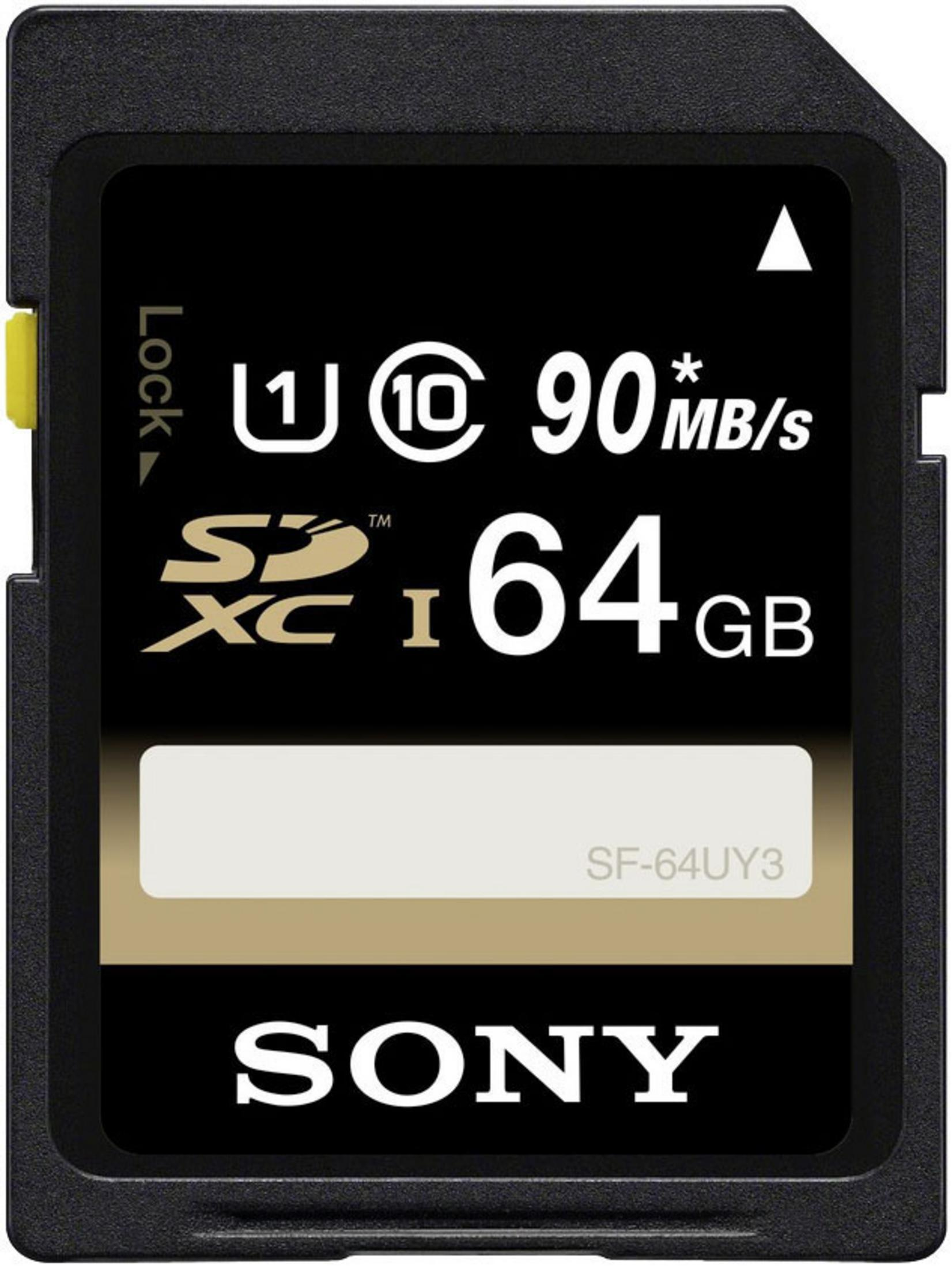 SONY SF64U, SDXC Speicherkarte, 64 GB, 90 MB/s