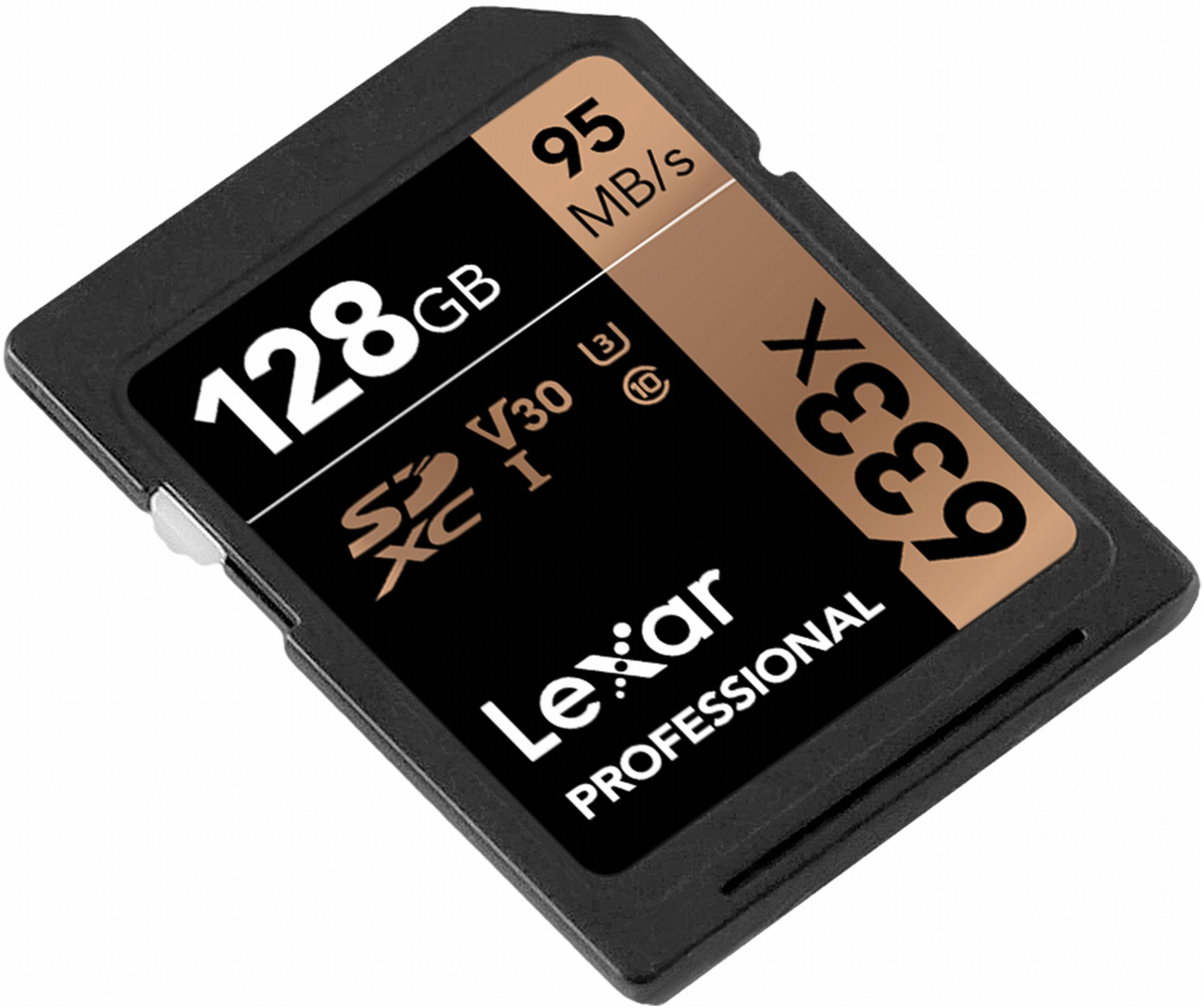 GB, SDXC 95 LEXAR CARDS, MB/s 128GB UHS-I 128 LSD128CB633 SDXC Speicherkarte,