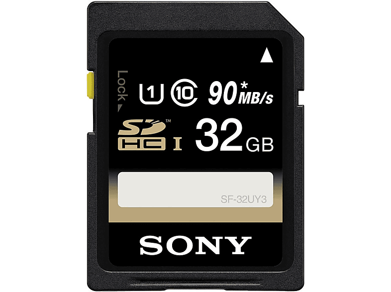 Speicherkarte, 32 32U, SONY SF SDHC GB, MB/s 90