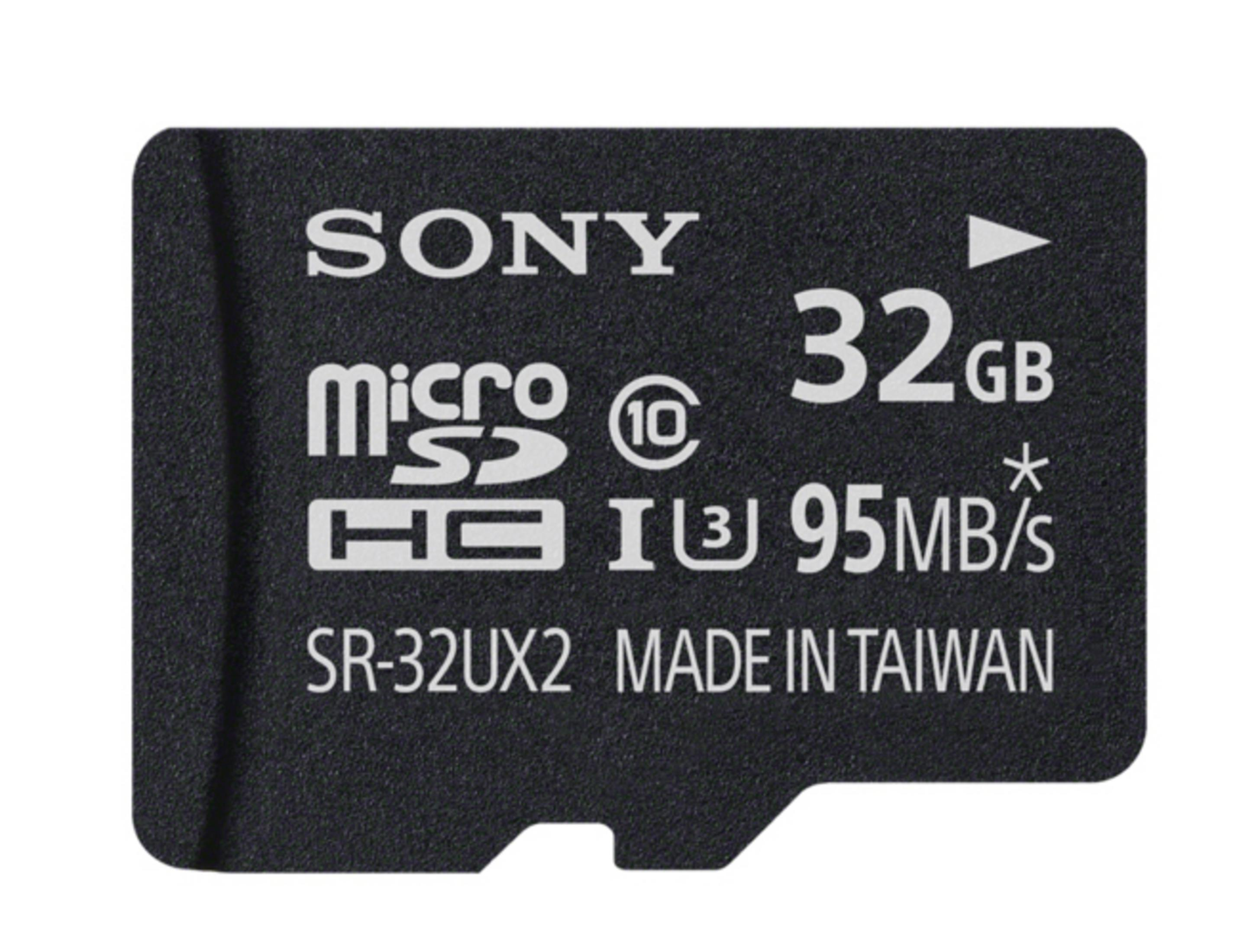 Speicherkarte, GB, MB/s SR32UXA, 32 SONY 95 Micro-SDHC