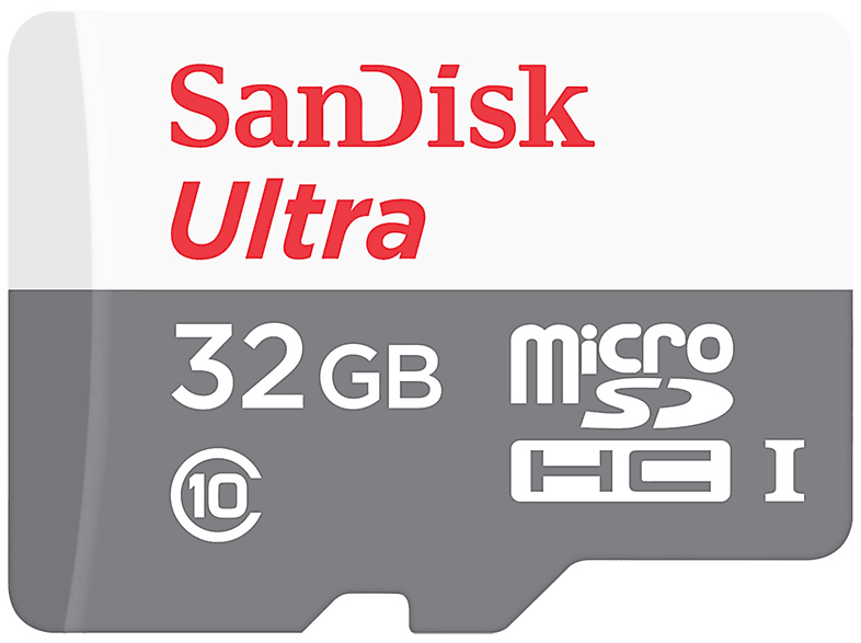 SANDISK 173462 MSDHC UL. 32GB UHS-I 80MB+A, Micro-SDHC Speicherkarte, 32 GB, 80 MB/s