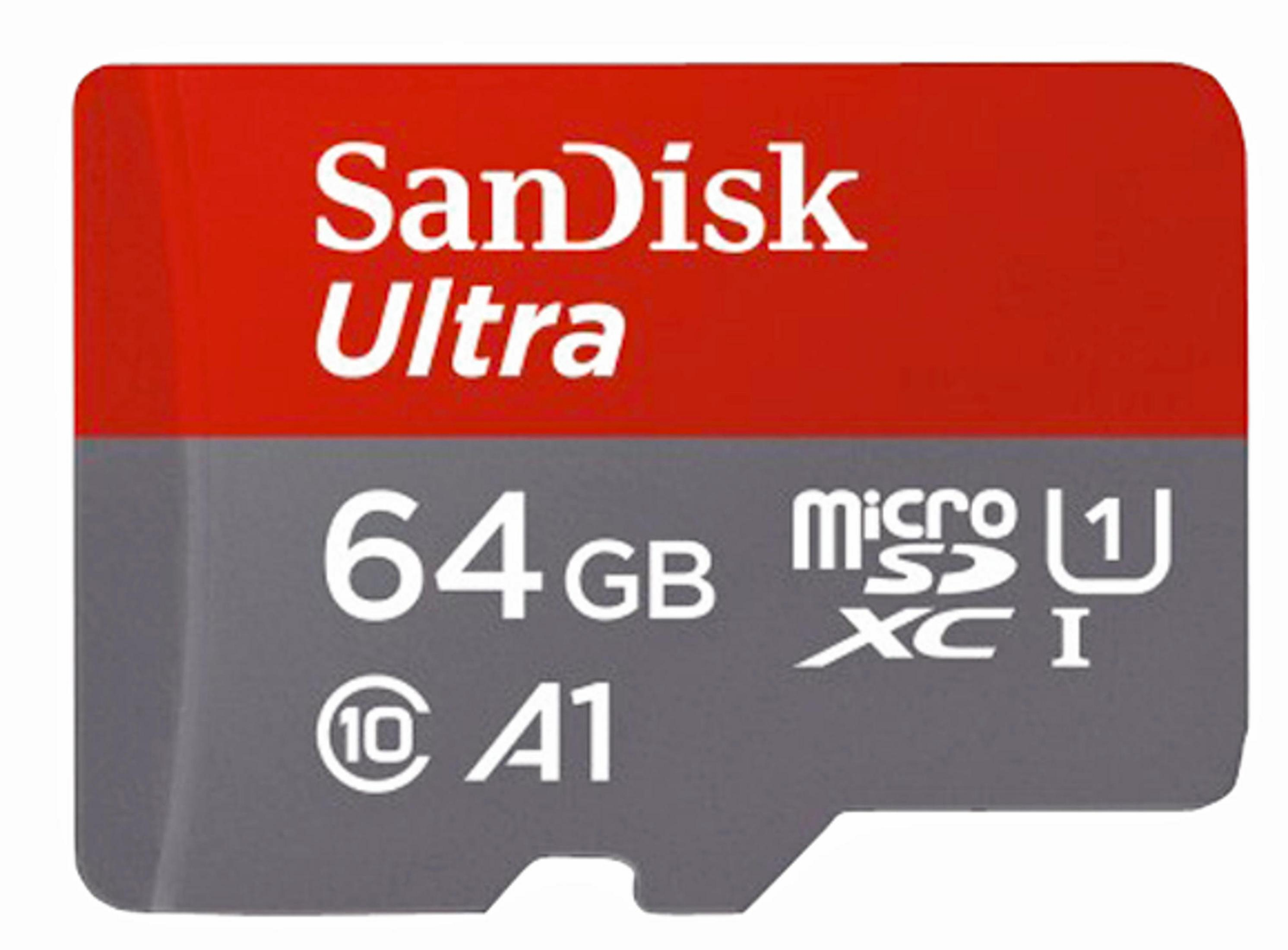 173448 Micro-SDXC 100 64 64GB (100MB/S,UH, GB, MSDXC MB/s SANDISK ULTRA Speicherkarte,