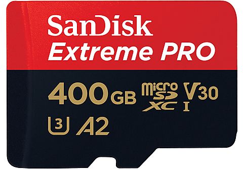 SANDISK SDSQXCD-400G-GN6MA MSDXC E.PRO 400G, microSDXC Speicherkarte, 400 GB, 200 MB/s