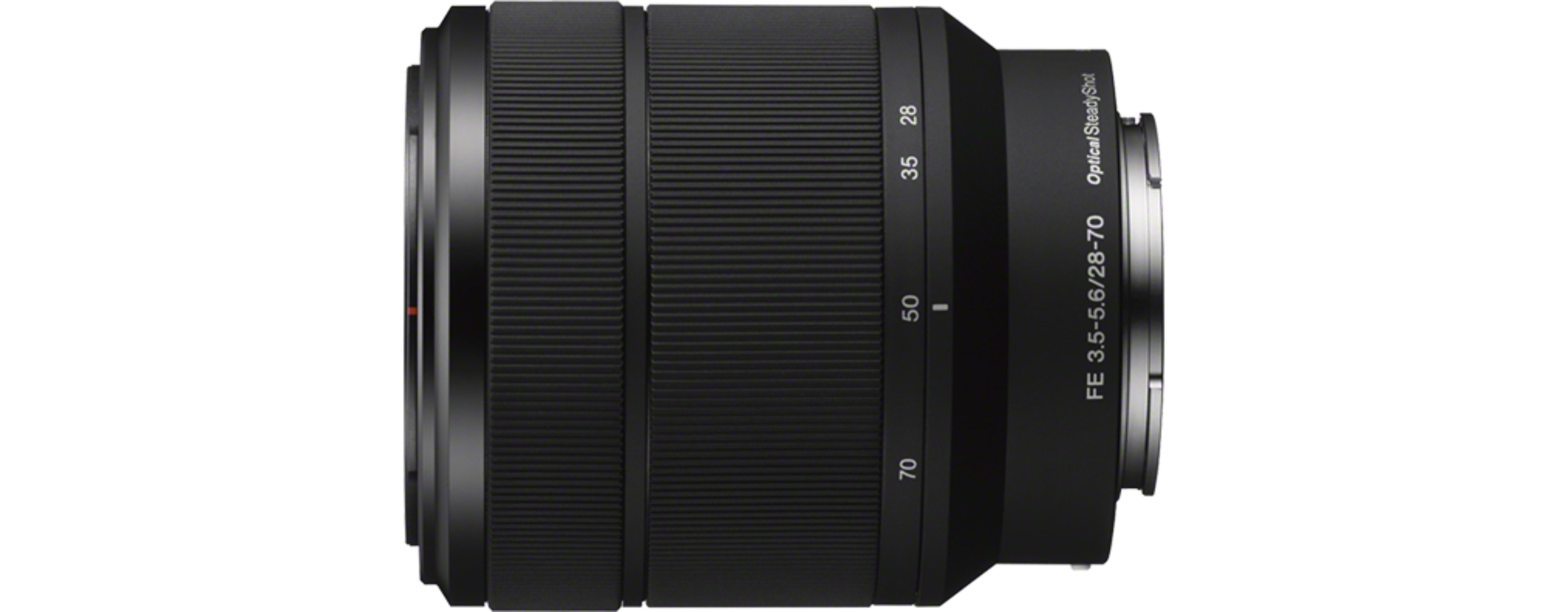 SONY SEL 2870 28 mm (Objektiv - f/3.5-5.6 Circulare für ED, E-Mount, Blende 70 mm Sony Schwarz) OSS