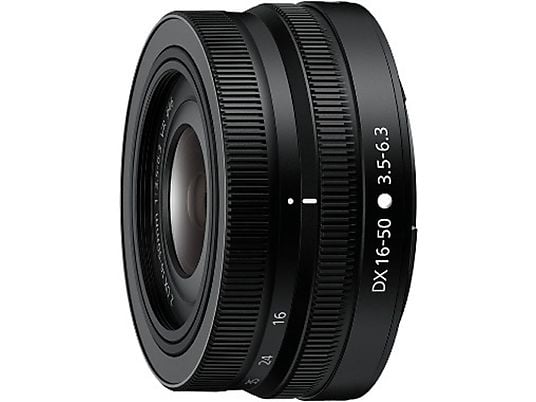 NIKON JMA706DA NIKKOR Z DX 16-50MM F/3.5-6.3 16 mm - 50 mm f./3.5-6.3 IF, VR (Objektiv für Nikon Z-Mount, Schwarz)