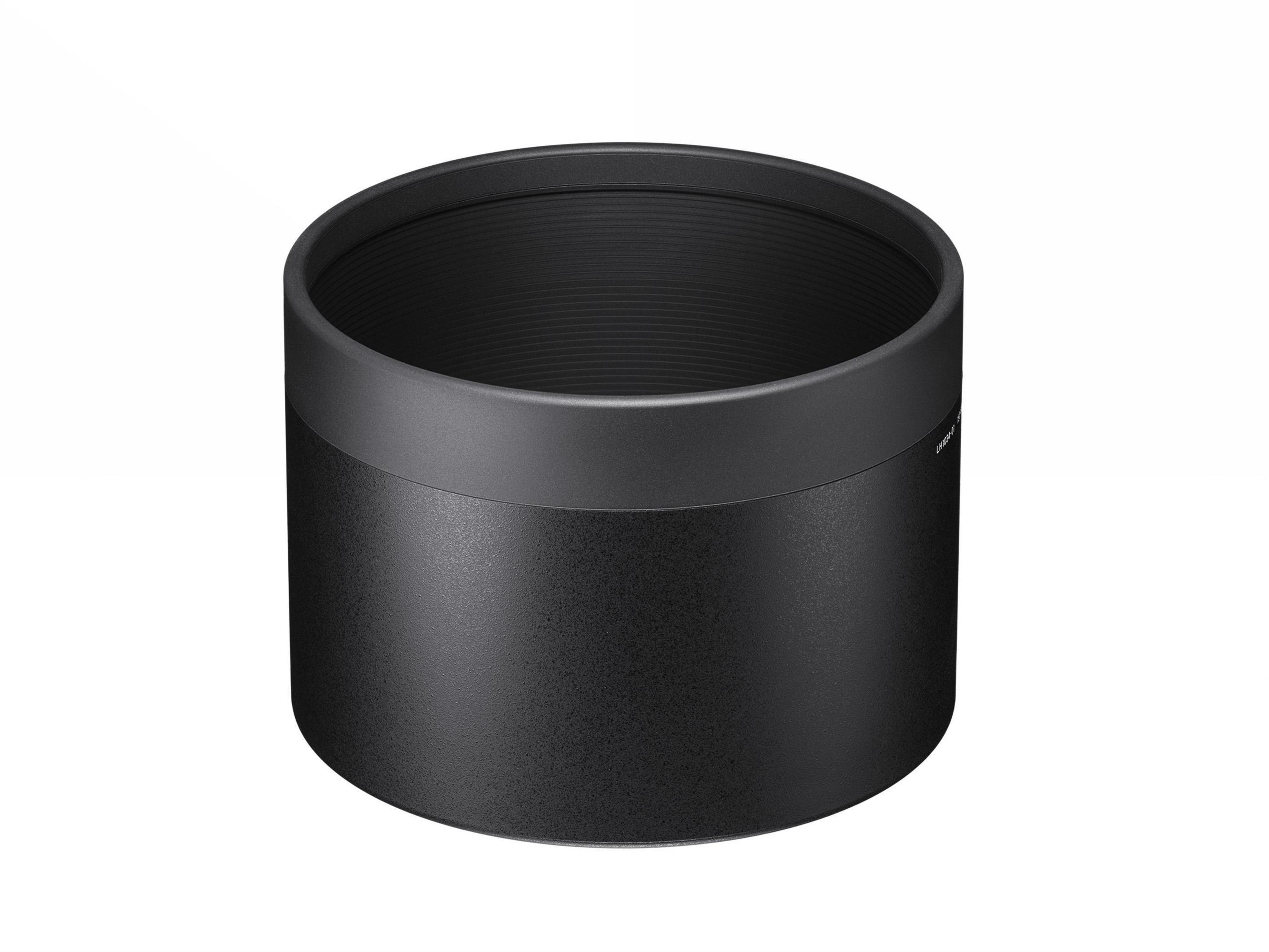 Czarna osłona przeciwsłoneczna. Na białym tle.