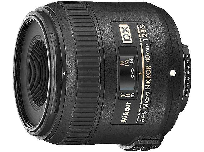 NIKON JAA638DA 1:2,8G/40MM AF-S Schwarz) für DX F-Mount, MICRO Nikon f/2.8 mm - 40 NIKKOR AF-S, (Objektiv
