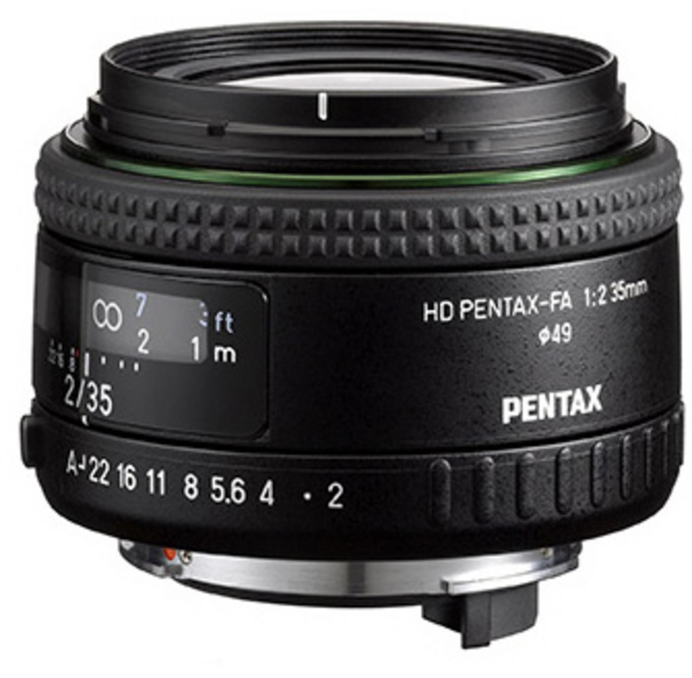 PENTAX 22860 FA Pentax 35 AL (Objektiv F2 f./2.0 mm - K-Mount, 35MM für SP Schwarz)